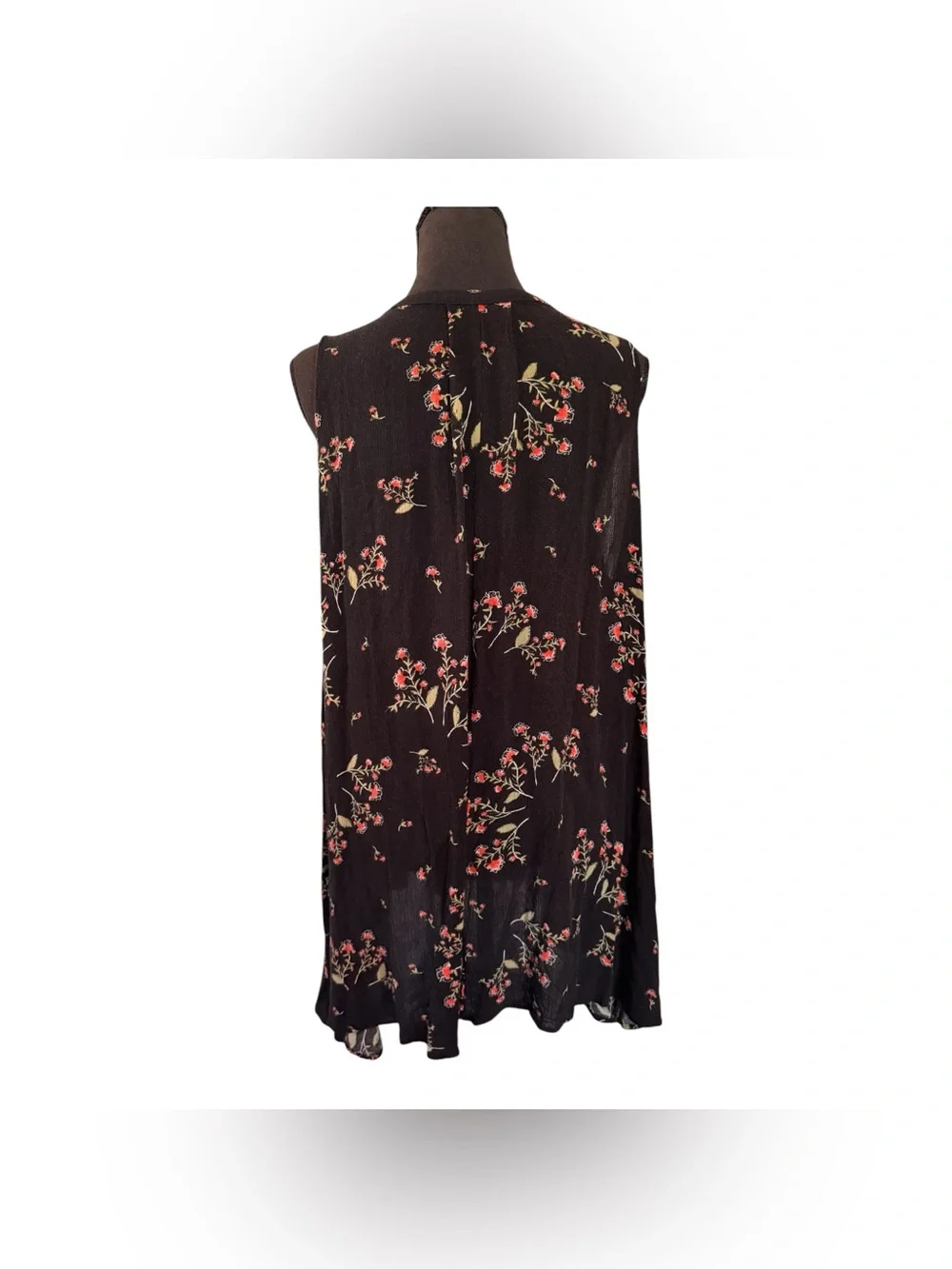 Free People Tree Swing Sleeveless Printed mini Dress or Tunic Top , Size Small